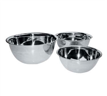 Winco MXB-300Q Stainless Steel Mixing Bowl 3 Qt. - Able Kitchen