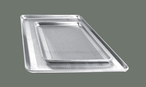 Winco ALXP-1622 Aluminum Sheet Pan, 16 x 22, 2/3 Size - Able Kitchen